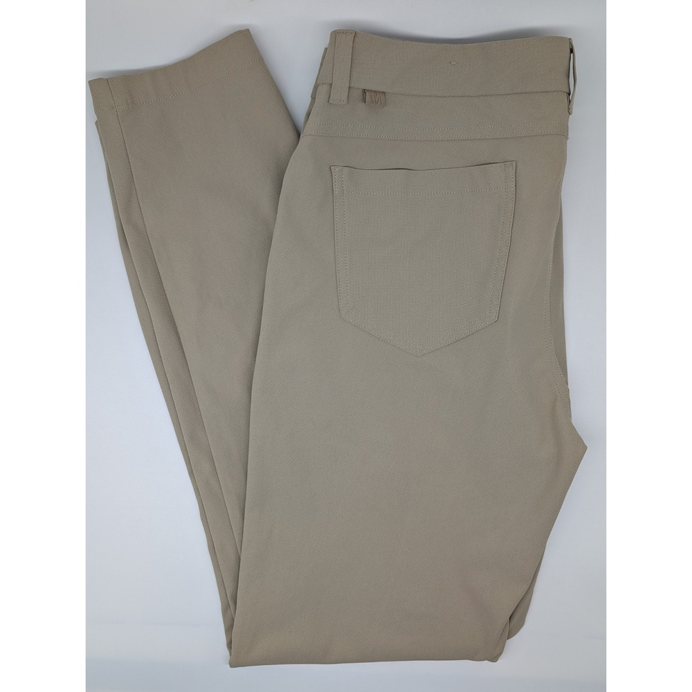 VRST Athletic Chino Pant Men's 33/32 (31x29) Pants Stretch 5 Pocket‎ Khaki